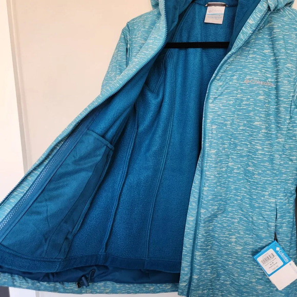 Columbia Women's Jacket Size Small Interchange 3 in 1 Waterproof Ruby Ri… - Picture 7 of 11